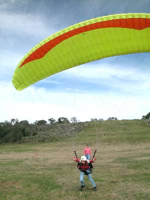 Amy & Paul Train at the Ranch